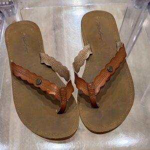 Maui sons Brown Leather Sandals